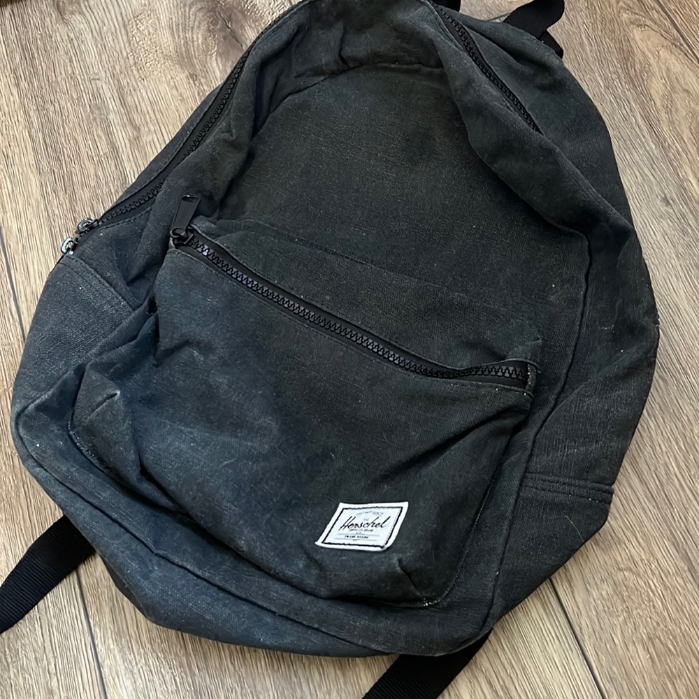 dark gray Herschel backpack